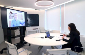 ep la reina letizia ha mantenido este 31 de marzo una videoconferencia con el presidente de la
