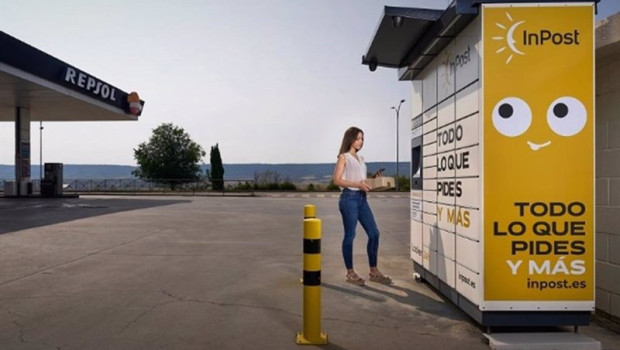 ep locker de inpost en una gasolinera de repsol