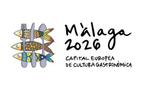 ep logo de malaga capital europea de la cultura gastronomica 2026 2027