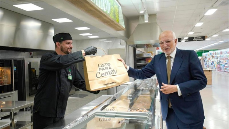 El presidente de Mercadona, Juan Roig. | MERCADONA - Archivo ep mercadona sustituyecanariassus bolsasplasticopapelotros materiales reciclados