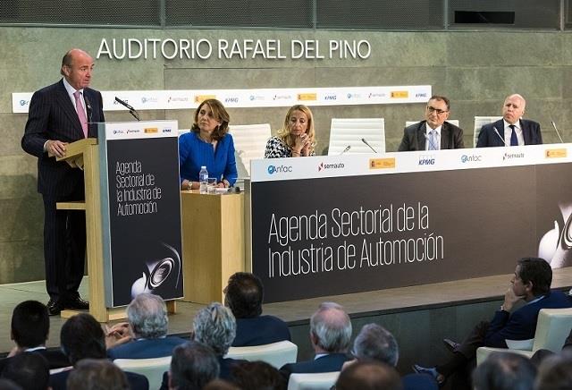 Presentació Agenda Sectorial de la Automoción | MINISTERIO DE ECONOMÍA ep presentacio agenda sectorialla automocion