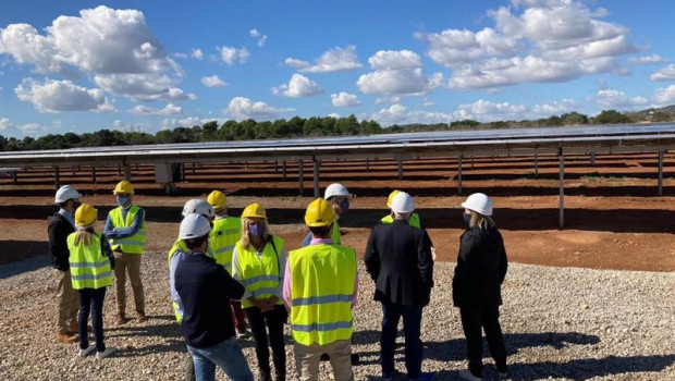 ep proyecto de parque fotovoltaico en sa coma