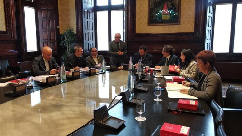 Reunión de la Mesa del Parlament | EUROPA PRESS - Archivo ep reunionla mesaparlament 20190624110804
