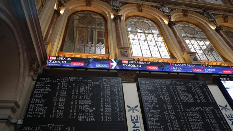 ep valores de la bolsa de madrid espana a 30 de julio de 2020