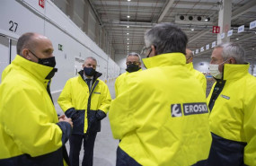 ep visita del lehendakari a las nuevas instalaciones de eroski en jundiz