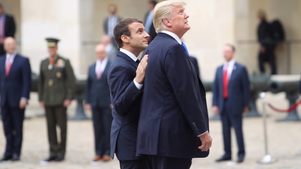 trump macron