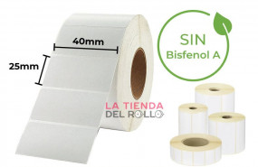 1650617714 rollos etiquetas termicas 40x25 18ud sin bisfenol