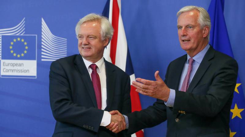 brexit talks davis barnier
