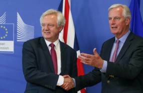 brexit talks davis barnier brexit talks davis barnier
