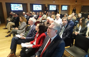 ep anton costas y emilia casas durante la jornada organizada por el ces de la rioja
