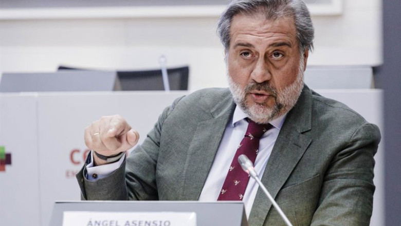 ep archivo   el presidente de la camara de comercio de madrid angel asensio
