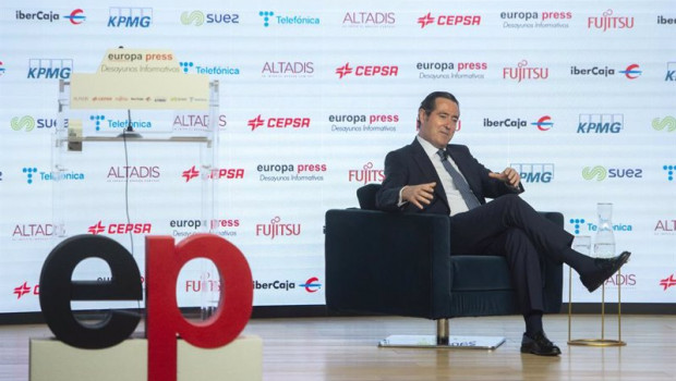 ep archivo   el presidente de la ceoe antonio garamendi participa en los desayunos informativos de