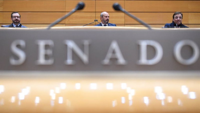 Fernando Sánchez - Europa Press - Archivo ep archivo i d el l vicepresidente primero de la mesa del senado javier maroto el presidente del