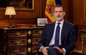 ep archivo   imagen del tradicional mensaje de navidad del rey felipe vi
