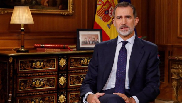 ep archivo   imagen del tradicional mensaje de navidad del rey felipe vi
