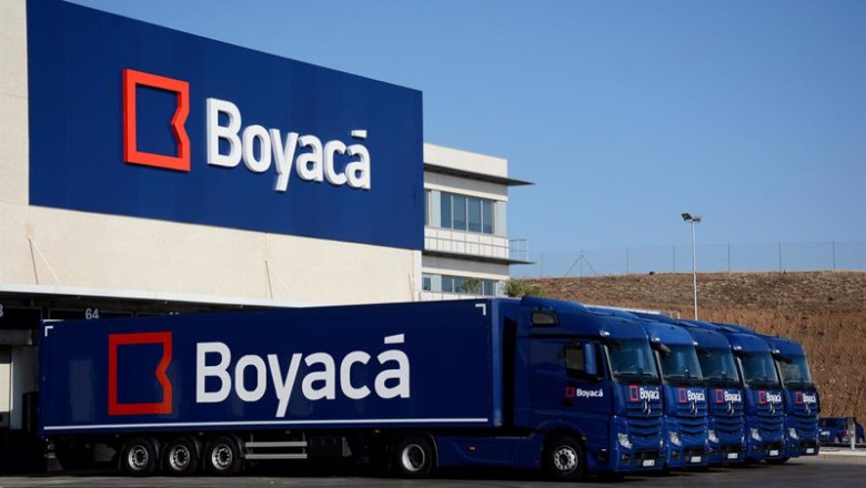 ep archivo uno de los camiones de la empresa de transporte y distribucion editorial boyaca ep archivo uno de los camiones de la empresa de transporte y distribucion editorial boyaca