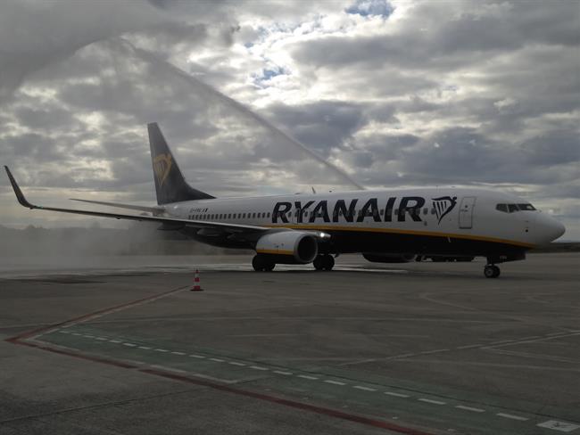 Bautismo Ryanair Edimburgo en Vigo | EUROPA PRESS ep bautismo ryanair edimburgovigo