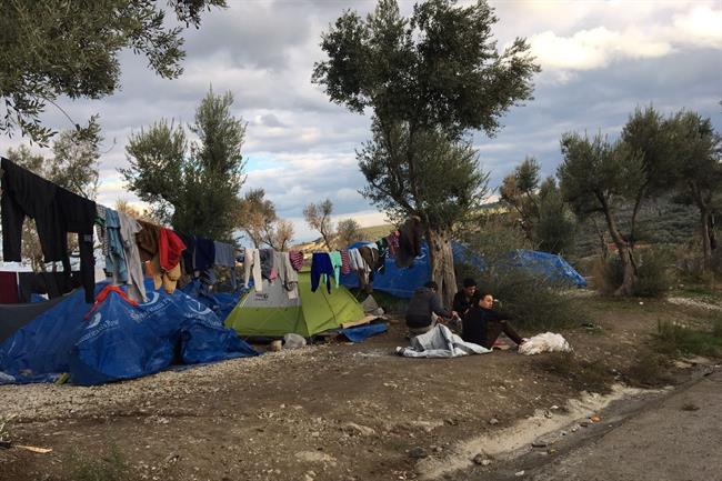 Campo de refugiados en Moria, Lesbos. | MSF - Archivo ep camporefugiadosmoria lesbos