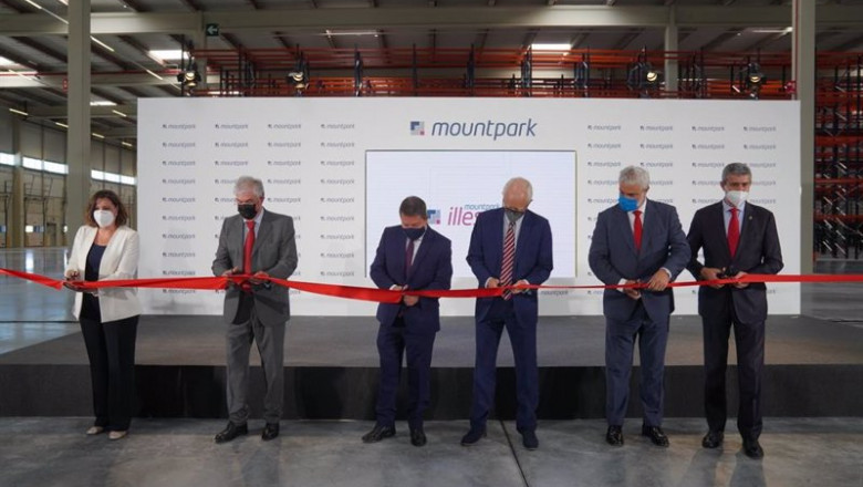 ep carreras grupo logistico estrena en illescas los 85000 m2 de la nave creada por mountpark tras 70