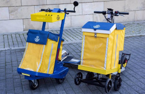 ep carros de reparto asistido de mooevo y scoobic para correos