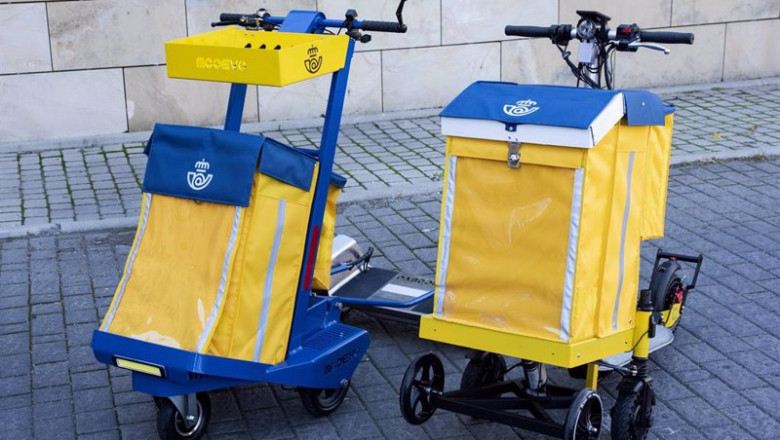 ep carros de reparto asistido de mooevo y scoobic para correos