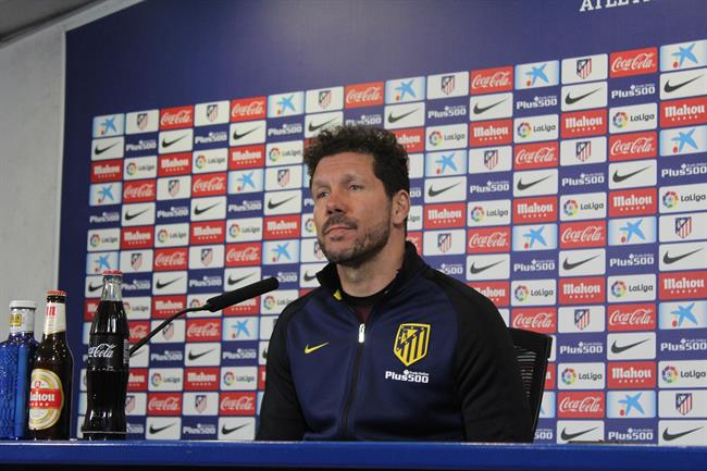 Diego Simeone en la rueda de prensa | EUROPA PRESS ep diego simeonela ruedaprensa