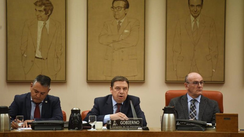 ep el ministro de agricultura pesca y alimentacion luis planas c comparece en la comision de ep el ministro de agricultura pesca y alimentacion luis planas c comparece en la comision de