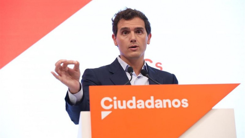 El presidente de Ciudadanos, Albert Rivera | Marta Fernández Jara - Europa Press ep el presidente de ciudadanos albert rivera ofrece una rueda de prensa en la sede del partido tras