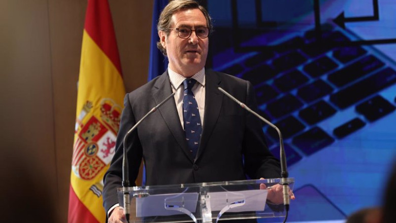 ep el presidente de la ceoe antonio garamendi interviene durante la presentacion de los resultados ep el presidente de la ceoe antonio garamendi interviene durante la presentacion de los resultados