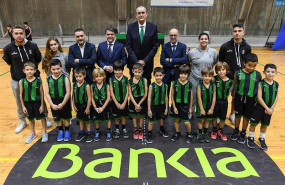 ep el presidente del club joventut badalona juanan morales en un acto con la cantera