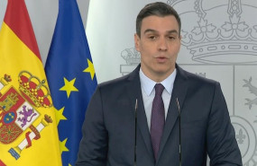 ep el presidente del gobierno pedro sanchez en la rueda de prensa de este sabado