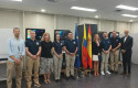 ep foto de la delegacion de la armada colombiana y de la corporacion de ciencia y tecnologia para el
