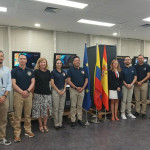 ep foto de la delegacion de la armada colombiana y de la corporacion de ciencia y tecnologia para el