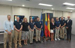 ep foto de la delegacion de la armada colombiana y de la corporacion de ciencia y tecnologia para el