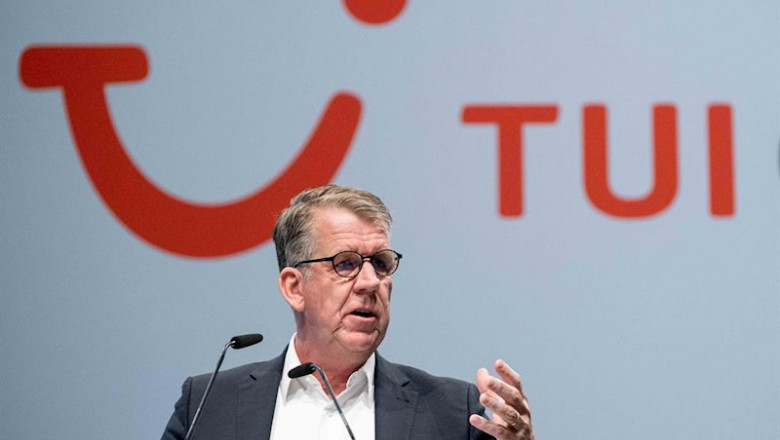 ep friedrich joussen consejero delegado del grupo tui