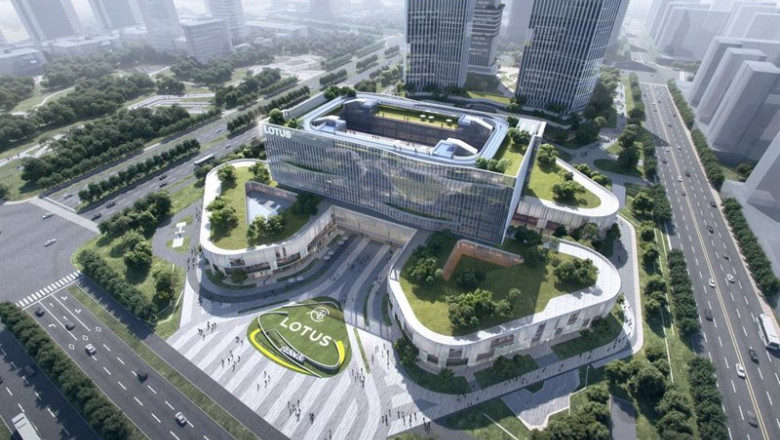 ep imagen del proyecto de sede mundial de lotus technology en china