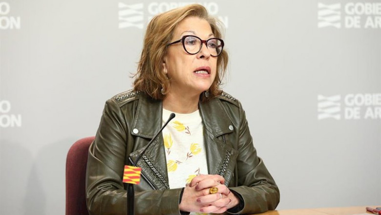 La consejera de Sanidad de Aragón, Pilar Ventura. | DGA. ep la consejera de sanidad de aragon pilar ventura