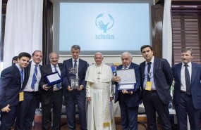 ep miguel angel gil marindelegacion atleticomadridpapa francisco