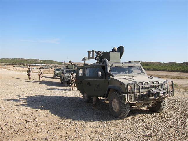 ep militares haciendo maniobraszaragoza