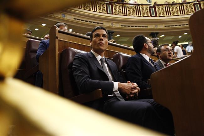 Pedro Sánchez en el debate de investidura en el Congreso | EUROPA PRESS - Archivo ep pedro sanchezdebateinvestiduracongreso