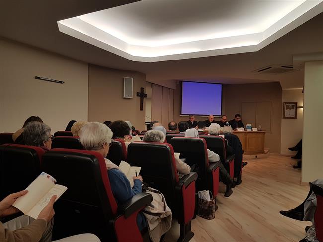 Presentación libro Osoro y Spadaro | EUROPA PRESS ep presentacion libro osorospadaro