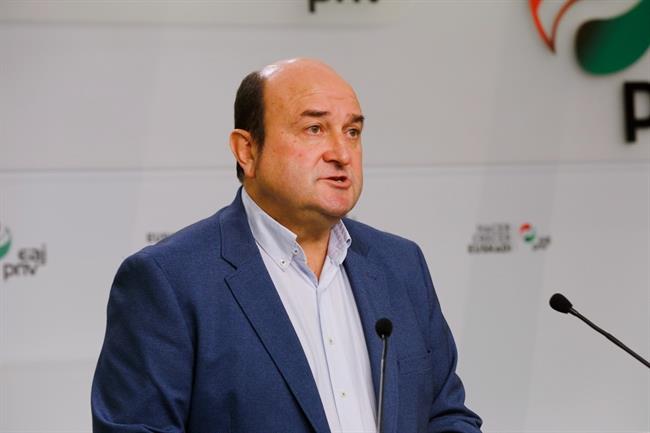 El presidente del EBB del PNV habla sobre la manifestación del domingo | PNV ep presidenteebbpnv hablala manifestaciondomingo