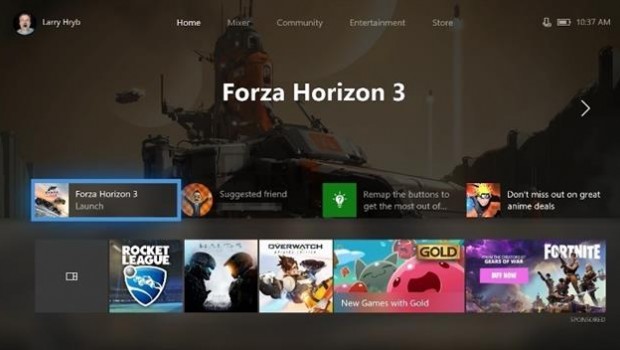 ep primer vistazola nueva interfazxbox one