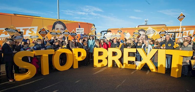 ep protestas en contra del brexit