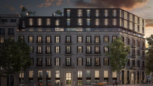 ep proyecto del edificio donde se instalara the knot worldwide en barcelona