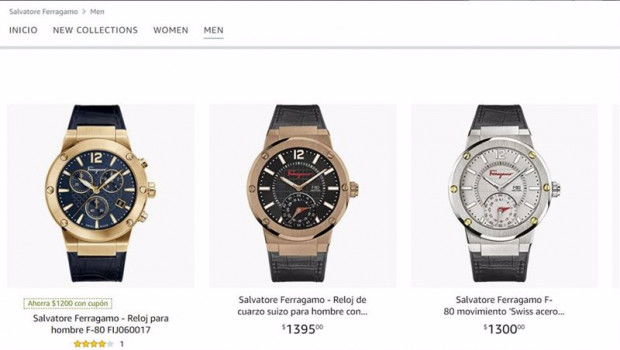 ep tienda de salvatore ferragamo en amazon