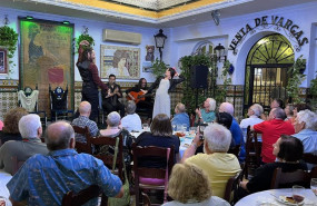 ep una actuacion flamenca en la venta de vargas en san fernando cadiz en una imagen de archivo
