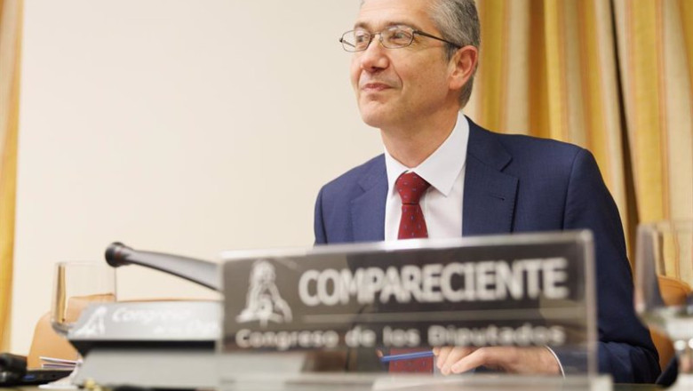 ep archivo el gobernador del banco de espana pablo hernandez de cos durante la comision de asuntos ep archivo el gobernador del banco de espana pablo hernandez de cos durante la comision de asuntos