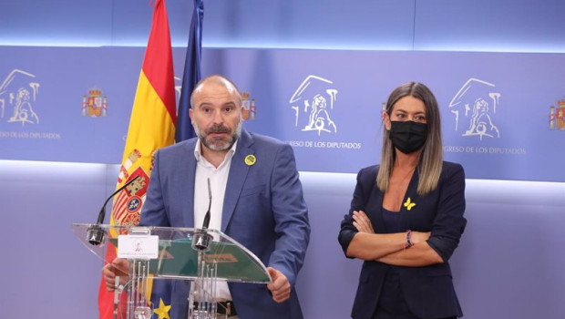 ep archivo   el nuevo diputado de junts en el congreso josep pags ofrece una rueda de prensa en el