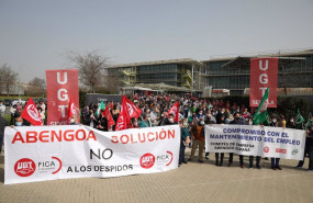ep archivo   manifestacion en palmas altas de los trabajadores de abengoa